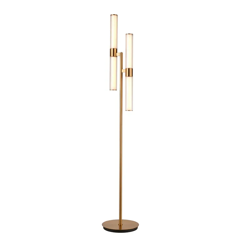 Dimbar 2 ljus Torchiere golvlampa