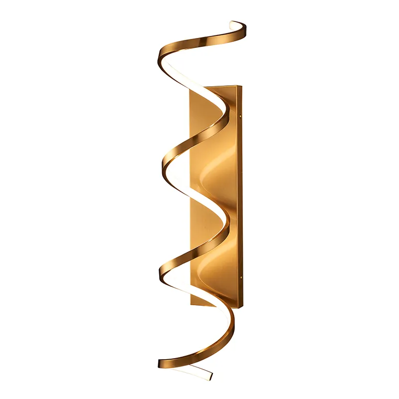 Modern LED Spiral vägglampa